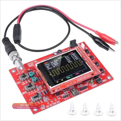 Цифровой осциллограф STM32 с открытым исходным кодом: комплект для самостоятельной сборки и обучения