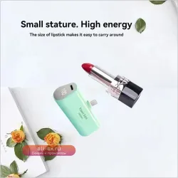 Внешний аккумулятор Fast Charging 5000mAh с LED-дисплеем, мини-пауэрбанк для iPhone, Samsung, Huawei, Xiaomi