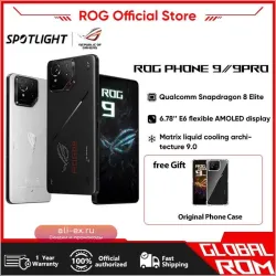 ASUS ROG Phone 9 & 9 Pro Snapdragon Supreme Edition с матричным жидкостным охлаждением