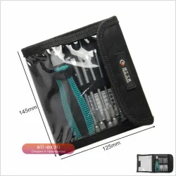 Набор 9 прецизионных отверток 1/4" с магнитными битами для ремонта бытовой техники