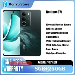 Смартфон Realme C71 8/256GB NFC 120Hz 50MP 6300mAh 45W