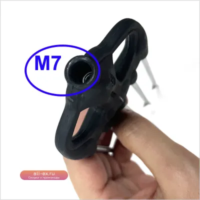 Наконечник для подводного ружья Omer Trident Multiprongs 3/4/5 зубьев Ø7 мм