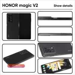 Honor Magic V2 5G Складной Global Version 7.92" OLED 120Hz Snapdragon 8 Gen 2 66W SuperCharge 5000mAh NFC
