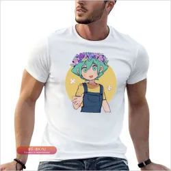 Футболка с принтом Basil "Dream World" в стиле OMORI