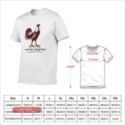 Vintage Fighting Roosters T-Shirt для мужчин