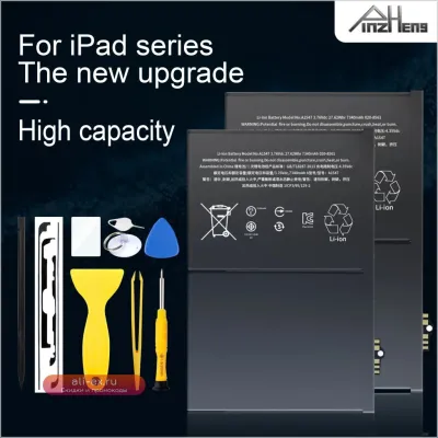 Аккумулятор PINZHENG для iPad 5, 6 Air, Air2, Mini 2, 3, 4, 5, Pro 9.7, 10.5, 11, 12.9