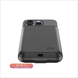 Беспроводной Power Bank для iPhone 15 с клипсой