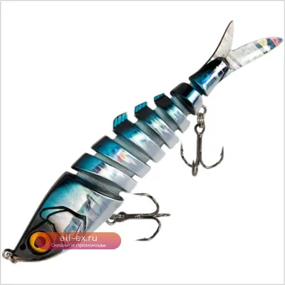 LUYA Multi-Jointed Fish Pencil Fishing Lure 1502