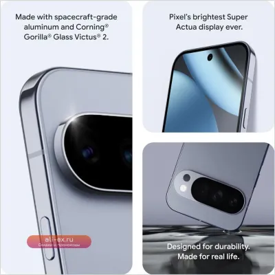Google Pixel 10 Pro XL: 6.8" Super Actua Display, Тройная Камера, Tensor G5, Батарея 24+ часа