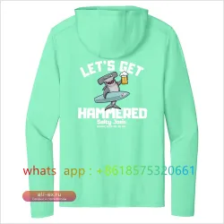 Рыболовная рубашка с длинным рукавом Salty Joe's Men Hood UV-защита