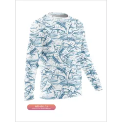 Pro Men Fishing Shirt с длинным рукавом и защитой от УФ