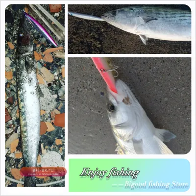 Воблер D1 Fishing Minnow 145мм 23.5г 3шт тонущий беззвучный для морской рыбалки на окуня и форель