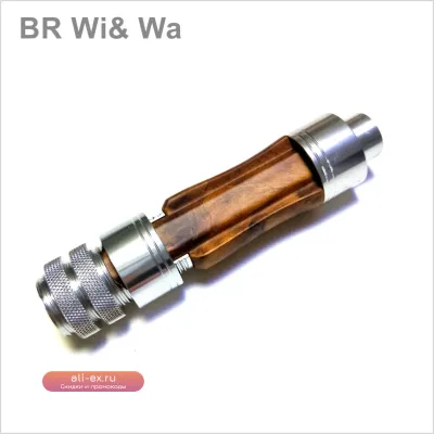 Катушкодержатель для спиннинга BR Wi & Wa из дерева Root Wood, для самостоятельного ремонта удилища, три цвета
