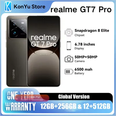 Realme GT 7 Pro Racing Edition 50MP IMX896 OIS 120W, 6500mAh, Snapdragon 8 Elite, IP69, 120Hz AMOLED 6.78"