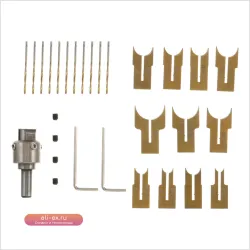 Набор из 24 бит для изготовления деревянных колец DIY