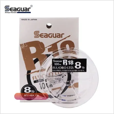 Леска Seaguar R18 FLUORO LTD 100м карбон флюорокарбон для карпа