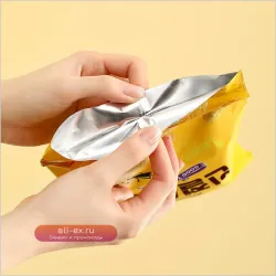 Мини-запайщик пакетов портативный для снеков и продуктов