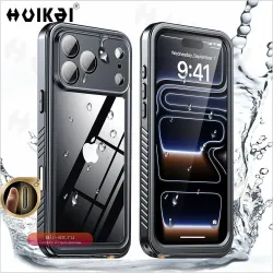 Водонепроницаемый чехол для iPhone 17 Pro Max 16 Plus 15 Pro Max 15 14 13 14 Pro Max IP68 пылезащитный полный корпус