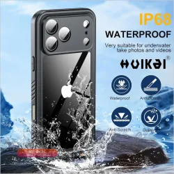 Водонепроницаемый чехол для iPhone 17 Pro Max 16 Plus 15 Pro Max 15 14 13 14 Pro Max IP68 пылезащитный полный корпус