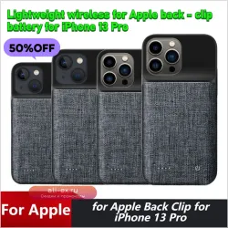 Чехол-батарея For Apple Back Clip с подставкой для iPhone 13 Pro