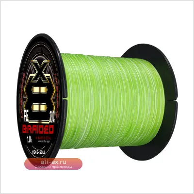 Леска YGKX Original Braid X8 300/500M – прочность для ловли карпа и басса