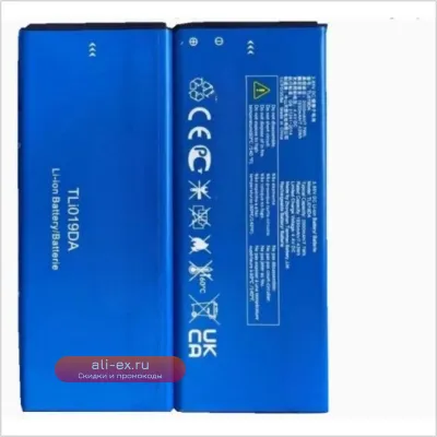 Аккумулятор TLi019DA для Alcatel 1 OT-5033A/5033D/5033J/5033Q/5033T/5033X, Telstra Essential Plus 2018, TCL U3A 2000mAh 7.7Wh