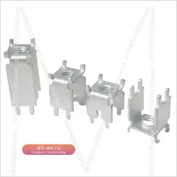 Паяльный терминал PCB-7H/17/66/67 M4, с откидным углом и фиксацией на плате