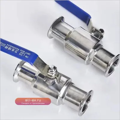 Шаровый кран с быстрой загрузкой из нержавеющей стали 304/316 Q81F-16P пищевой