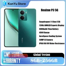 realme P3 5G: Смартфон Snapdragon 6 Gen 4, AMOLED 120 Гц, 50 Мп AI, 45 Вт, 5260 мАч
