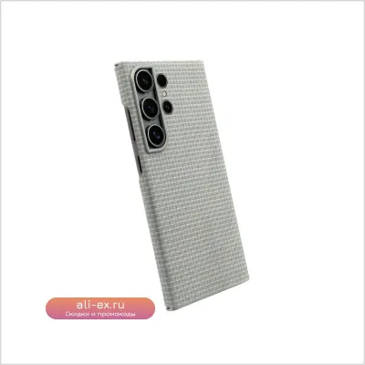 Чехол KZDOO Kevlar Carbon Fiber Original для Samsung Galaxy S24/S24+/S24 Ultra