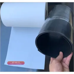 Плёнка PTFE белая, высокопрочная, термостойкая, толщина 0.1-0.5 мм, размер 300x500 мм