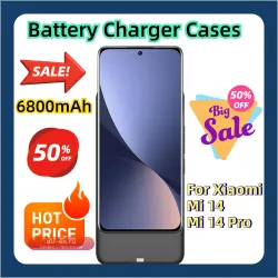 Чехол-батарея для Xiaomi 14 Pro 6800mAh