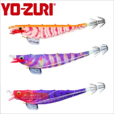 YO-ZURI ULTRA PRAWN Fluorescent Rocket: специализированная летняя приманка для морской рыбалки на кальмара