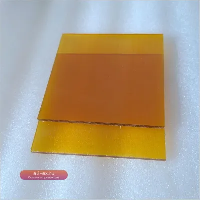 Лист полиэфиримида ULTEM amber 7-12 мм