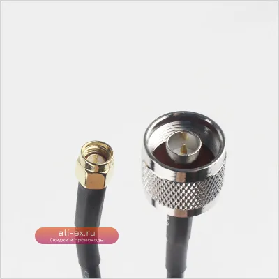 Коаксиальный кабель LMR200 N-male - SMA-male 10м (32ft) для 2G/3G/4G/5G MIMO антенн