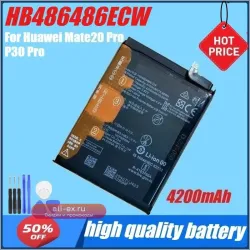 Аккумуляторная батарея 4200mAh HB486486ECW для Huawei Mate 20 Pro / P30 Pro (с инструментами)