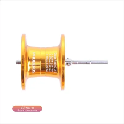 Катушка Pesca High Speed 7.2:1 с карбоновым корпусом, правая, для спиннинга и нахлыста, с максимальной нагрузкой 10 кг