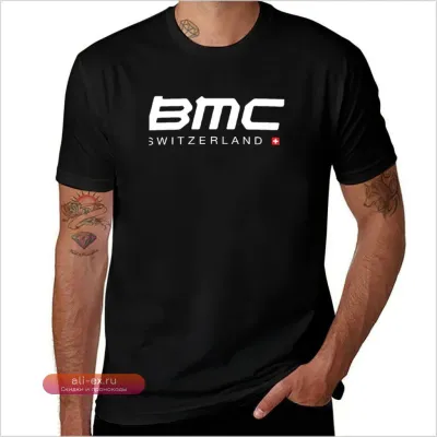 Футболка с логотипом BMC - Хит продаж