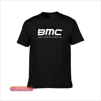 Футболка с логотипом BMC - Хит продаж