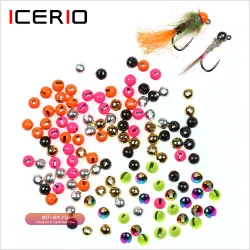 Вольфрамовые бусины ICERIO 100 шт. для вязания мушек