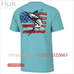 Мужская летняя рубашка для рыбалки HUK Gear с защитой от УФ