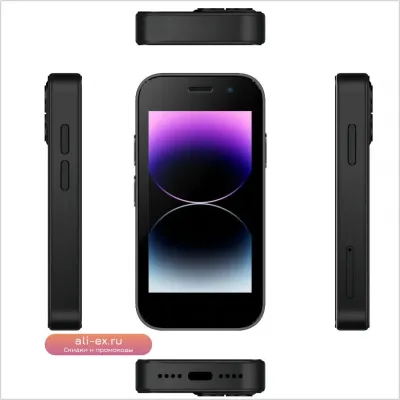 SOYES XS17 Pro: мини-смартфон Android 9.0, 3", 2 SIM, GPS, 1950 мАч, 3G, Face ID