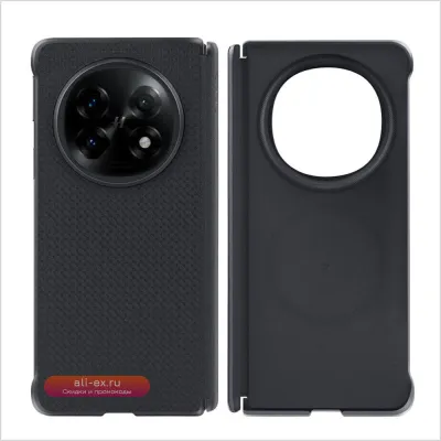 Чехол-накладка Original Case для OPPO Find N5 Magsafe из натуральной кожи, ультратонкий, с защитной средней частью
