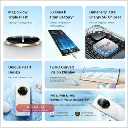 Realme 14 Pro 5G 12/512GB Bluetooth NFC Dimensity 7300 6000mAh 50MP OIS
