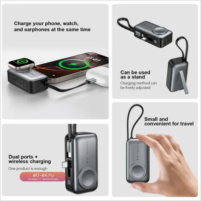 Портативный Power Bank 50000mAh с быстрой зарядкой для iPhone, Samsung, Xiaomi
