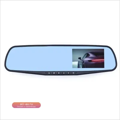 Автомобильный видеорегистратор Car Rear View Mirror Driving Recorder Front OR rear 4.3inch Single Recording 1080p with Reverse Image Car Accessories