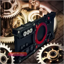 Чехол-бампер Luxury Hollow Metal для Samsung Galaxy S25 Ultra/S24/S23/S22 Plus с защитным стеклом и подставкой