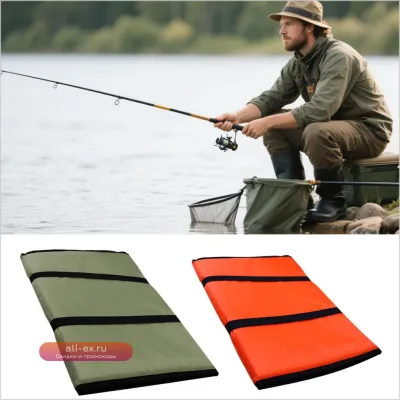Водостойкий мат для отцепления рыбы, туристический мат для ловли окуня, форели, сома в соленой и пресной воде