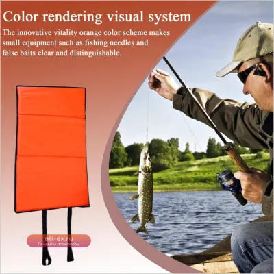 Водостойкий мат для отцепления рыбы, туристический мат для ловли окуня, форели, сома в соленой и пресной воде