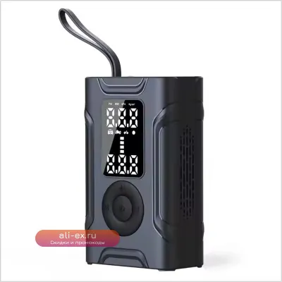 Портативный электрический насос для шин Mini Motorcycle Smart Inflator